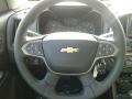 Jet Black 2019 Chevrolet Colorado Z71 Crew Cab 4x4 Steering Wheel