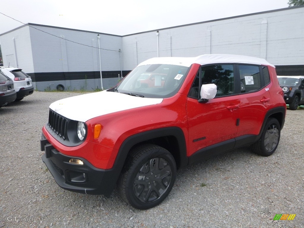 2018 Renegade Latitude 4x4 - Colorado Red / Black photo #1