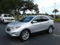 Silver Ice Metallic 2019 Chevrolet Equinox Premier Exterior