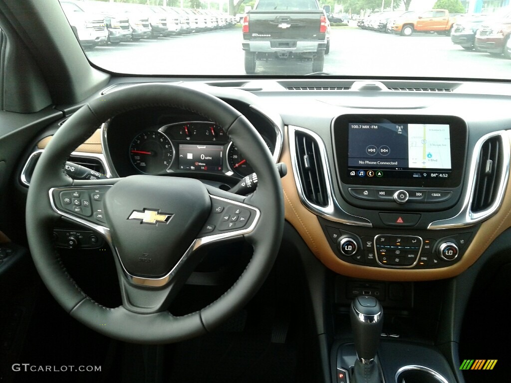 2019 Chevrolet Equinox Premier Jet Black/Brandy Dashboard Photo #129160059