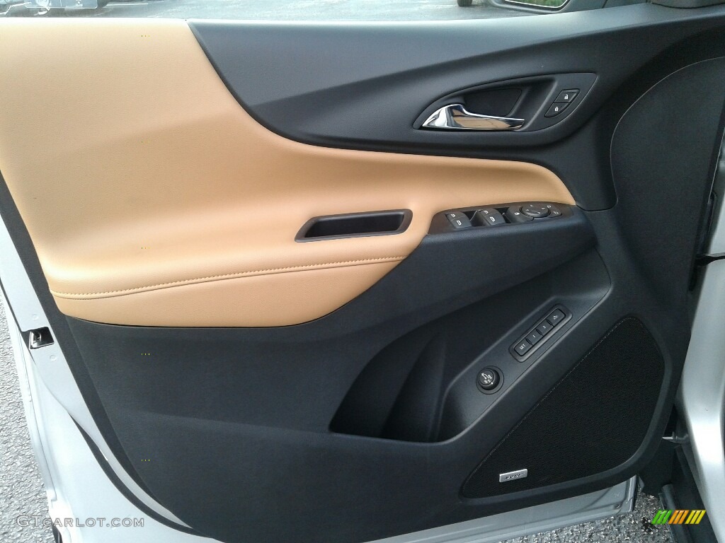2019 Chevrolet Equinox Premier Jet Black/Brandy Door Panel Photo #129160192