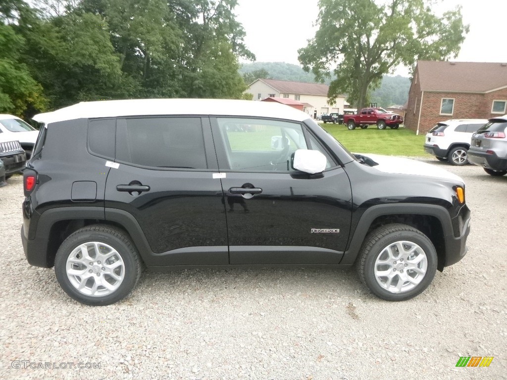 2018 Renegade Latitude 4x4 - Black / Black photo #6