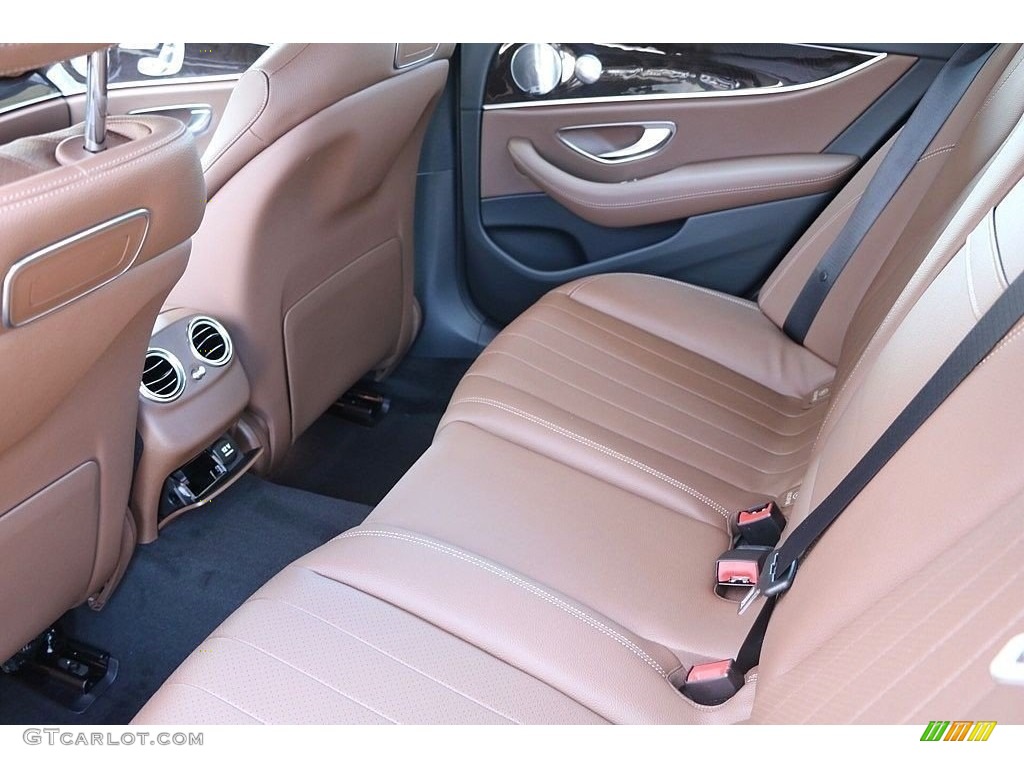 2018 E 300 Sedan - Black / Saddle Brown/Black photo #9