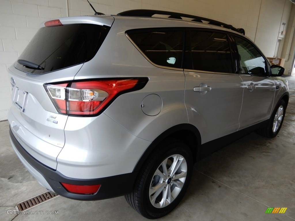 2018 Escape SE 4WD - Ingot Silver / Charcoal Black photo #2