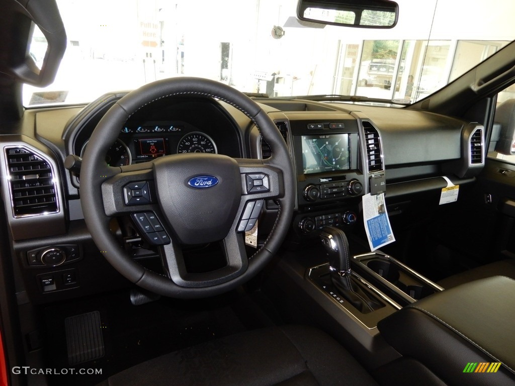 2018 F150 XLT SuperCab 4x4 - Race Red / Black photo #8