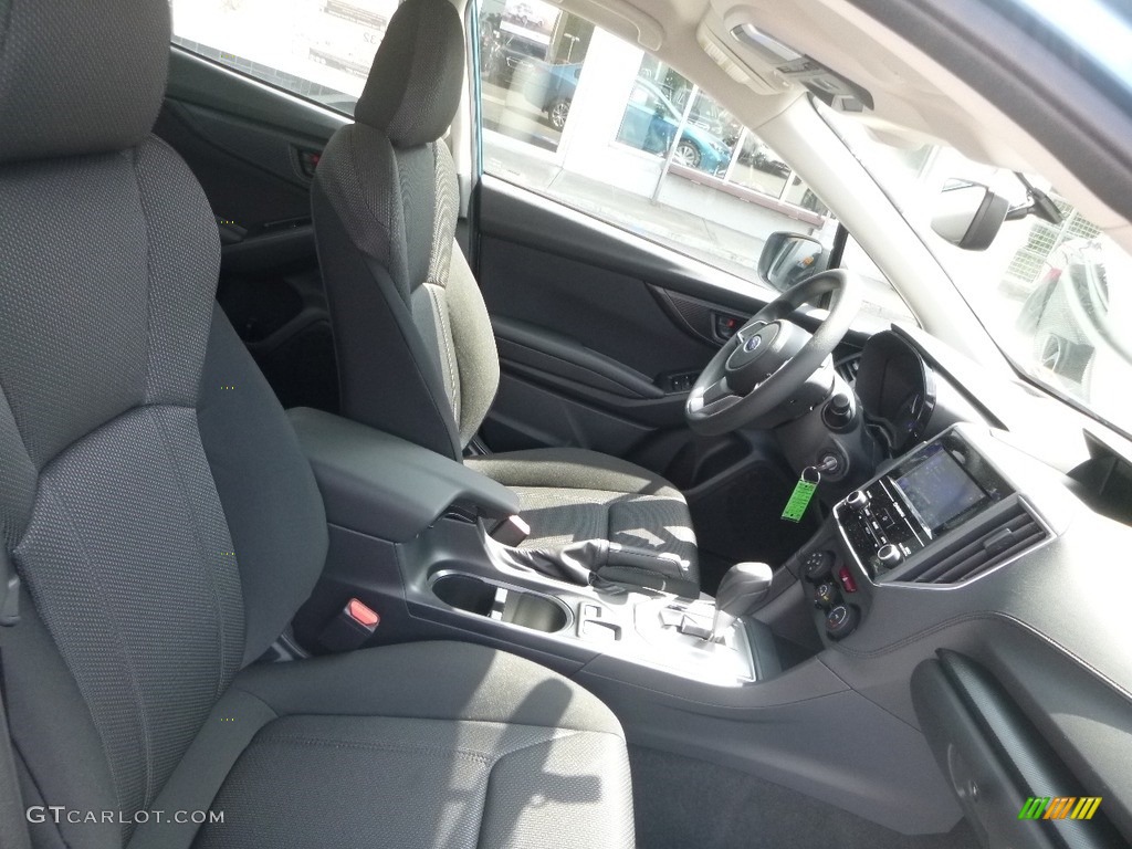 Black Interior 2019 Subaru Impreza 2.0i 4-Door Photo #129165453