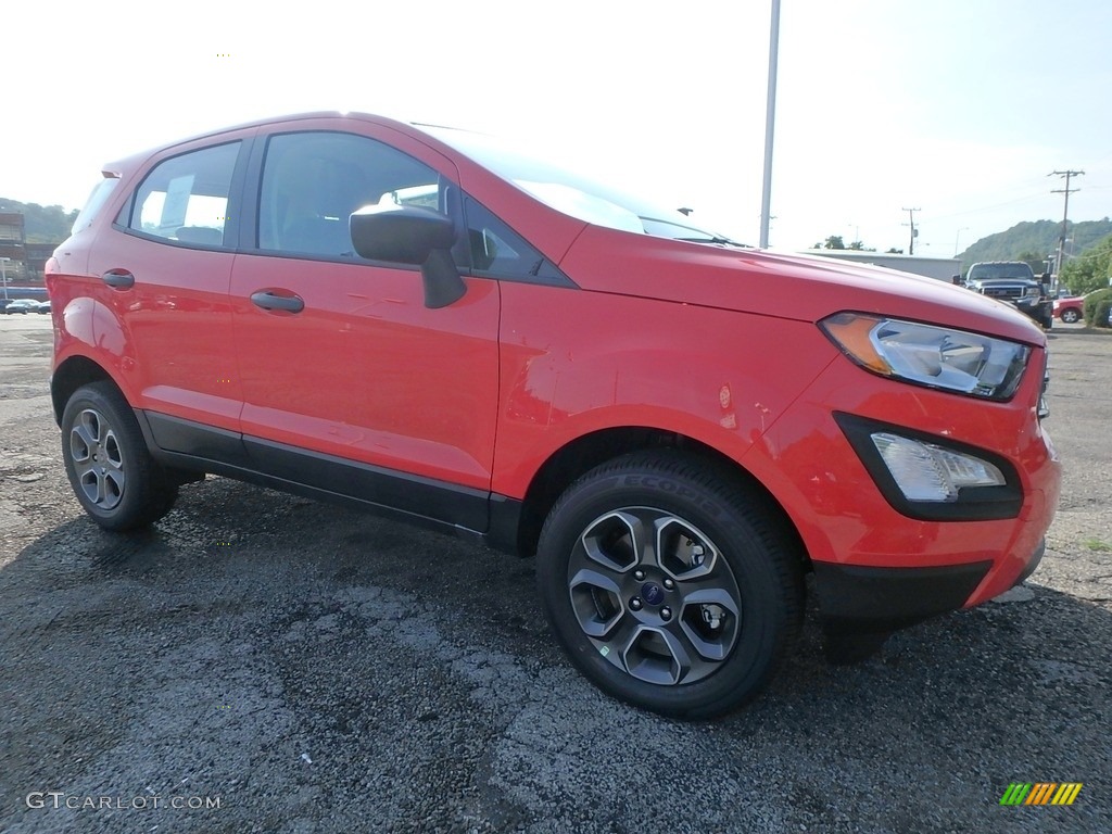 Race Red 2018 Ford EcoSport S 4WD Exterior Photo #129165507