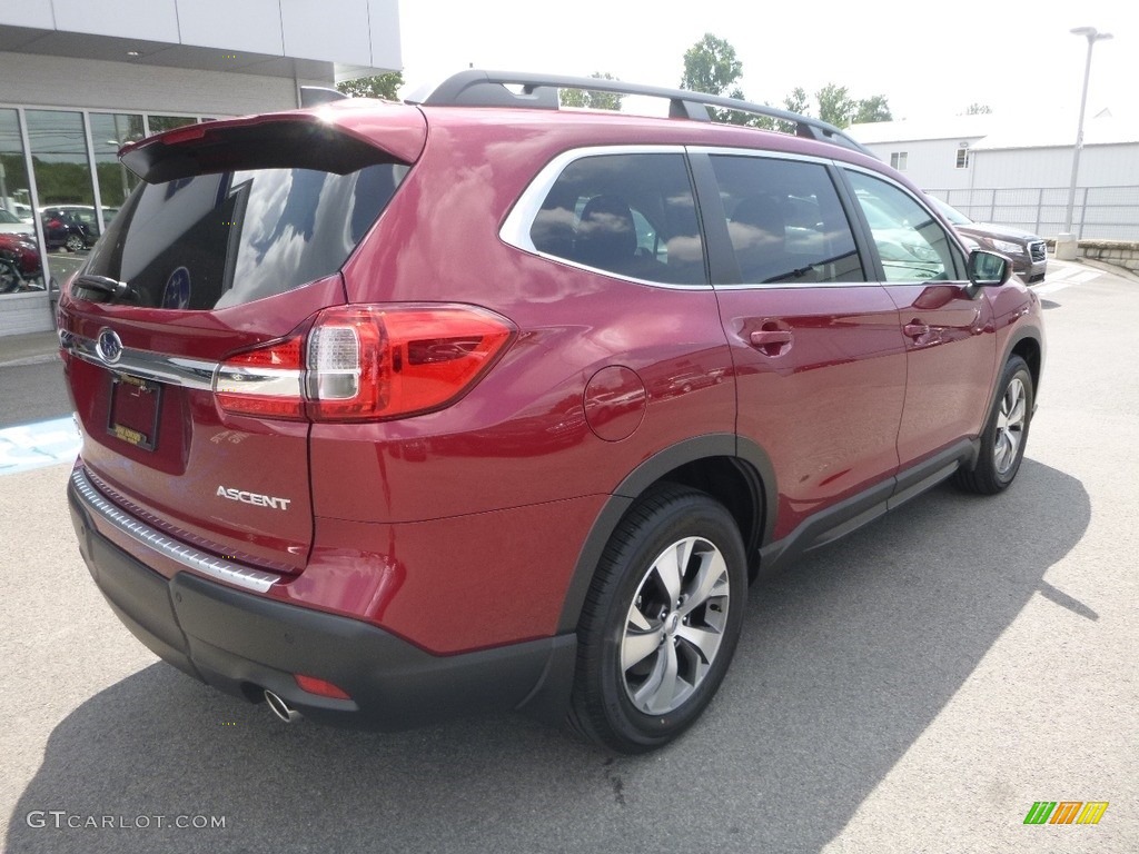 2019 Ascent Premium - Crimson Red Pearl / Slate Black photo #4