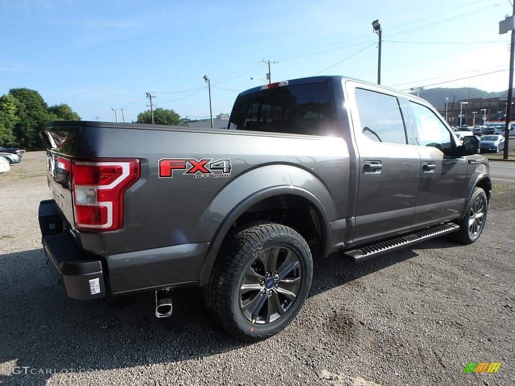 2018 F150 XLT SuperCrew 4x4 - Magnetic / Special Edition Black/Red photo #2