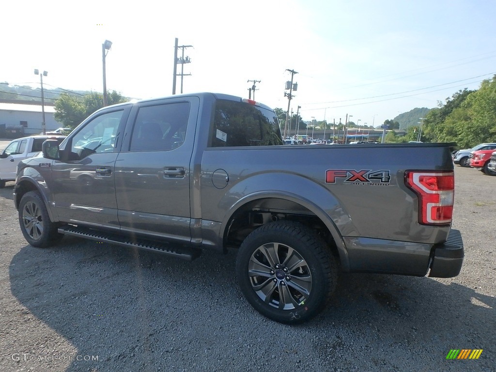 2018 F150 XLT SuperCrew 4x4 - Magnetic / Special Edition Black/Red photo #4