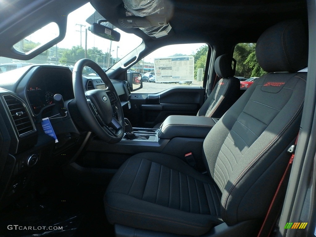 2018 F150 XLT SuperCrew 4x4 - Magnetic / Special Edition Black/Red photo #10