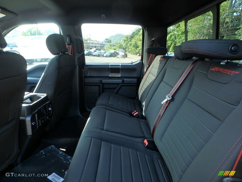 2018 F150 XLT SuperCrew 4x4 - Magnetic / Special Edition Black/Red photo #11