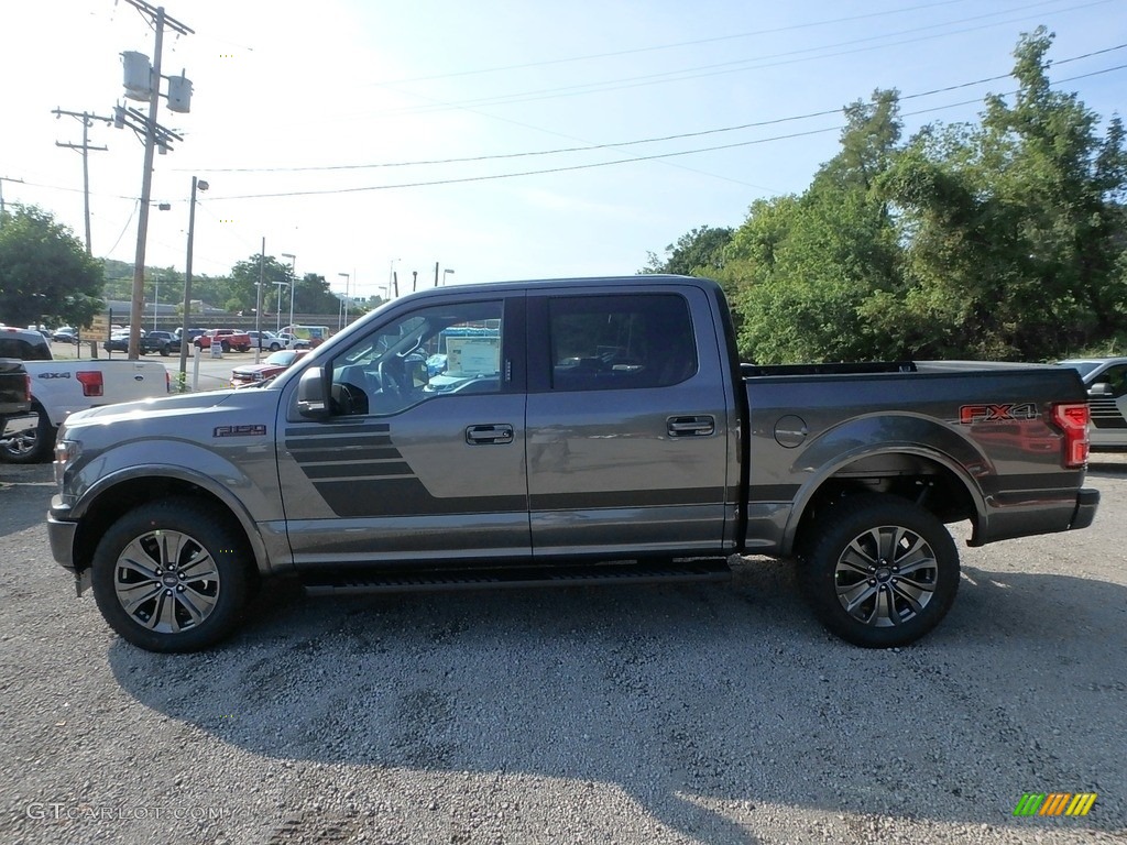2018 F150 XLT SuperCrew 4x4 - Magnetic / Special Edition Black/Red photo #5