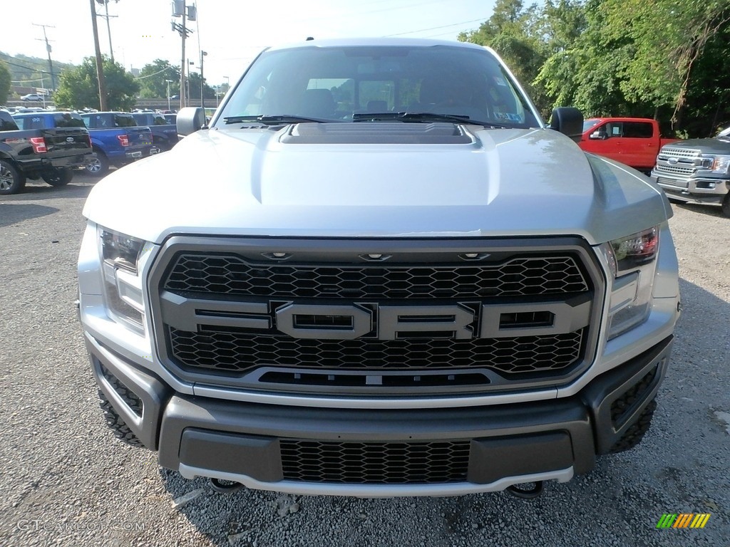 2018 F150 SVT Raptor SuperCab 4x4 - Ingot Silver / Raptor Black photo #7