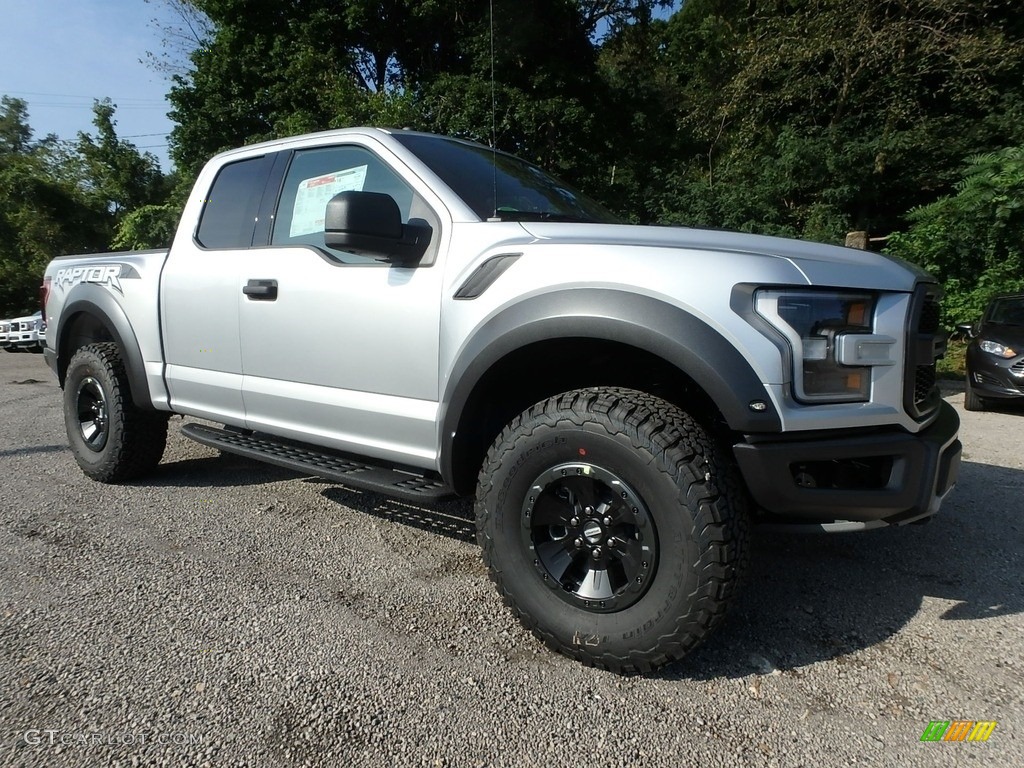 Ingot Silver 2018 Ford F150 SVT Raptor SuperCab 4x4 Exterior Photo #129167097