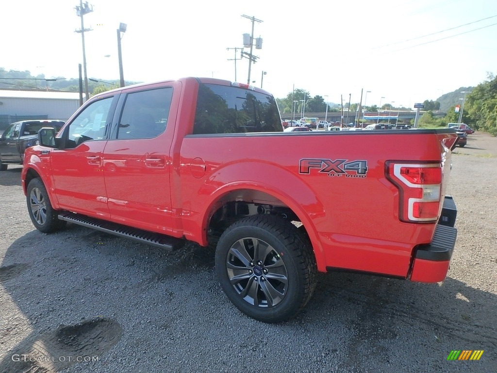 2018 F150 XLT SuperCrew 4x4 - Race Red / Special Edition Black/Red photo #4