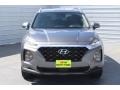 2019 Machine Gray Hyundai Santa Fe SEL Plus  photo #2