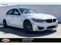 2018 Alpine White BMW M3 Sedan  photo #1