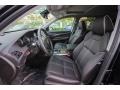Ebony 2018 Acura MDX Advance SH-AWD Interior Color