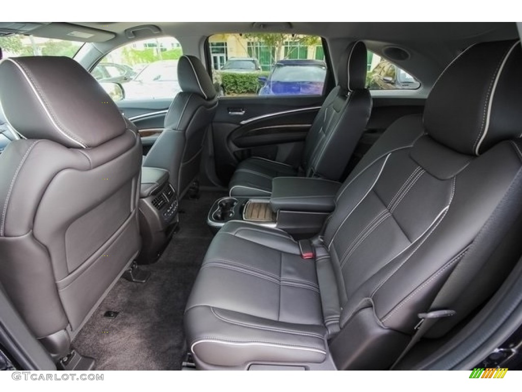 2018 Acura MDX Advance SH-AWD Rear Seat Photo #129169787