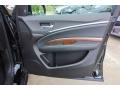 2018 Acura MDX Ebony Interior Door Panel Photo
