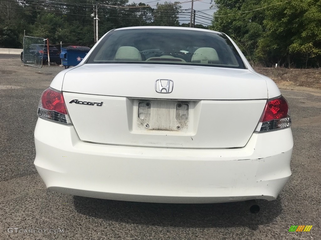 2010 Accord LX Sedan - Taffeta White / Ivory photo #4