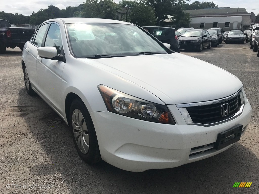 2010 Accord LX Sedan - Taffeta White / Ivory photo #7