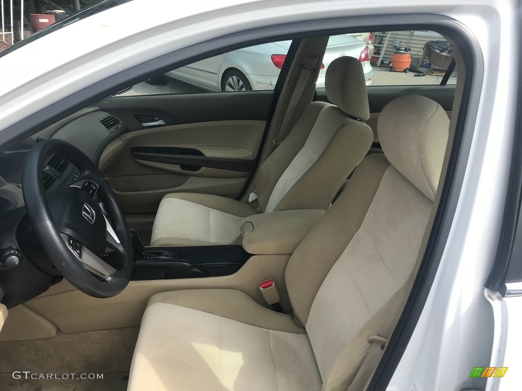 2010 Accord LX Sedan - Taffeta White / Ivory photo #9