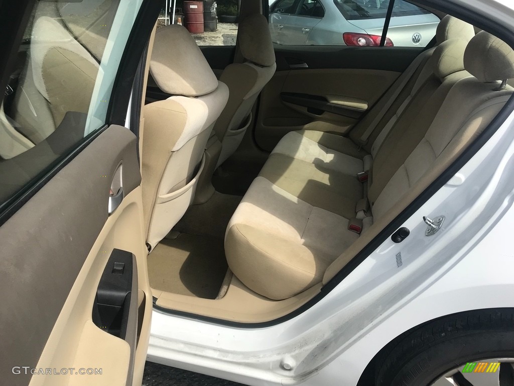 2010 Accord LX Sedan - Taffeta White / Ivory photo #11