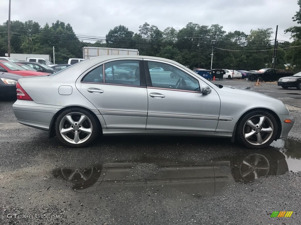 2004 C 320 Sedan - Brilliant Silver Metallic / Charcoal photo #6