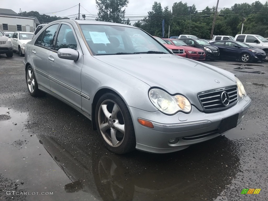 2004 C 320 Sedan - Brilliant Silver Metallic / Charcoal photo #7