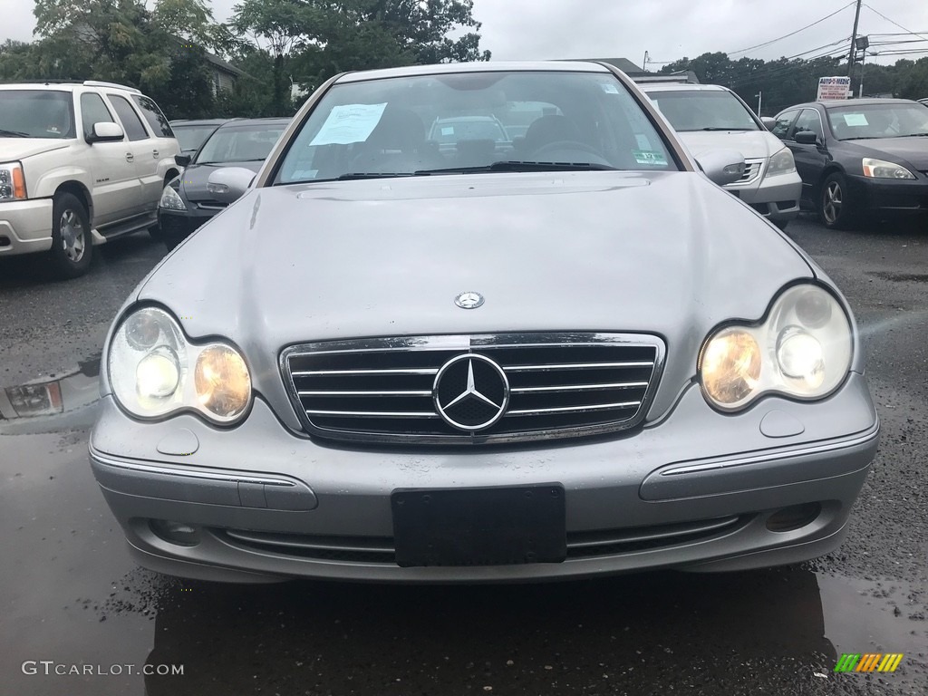 2004 C 320 Sedan - Brilliant Silver Metallic / Charcoal photo #8