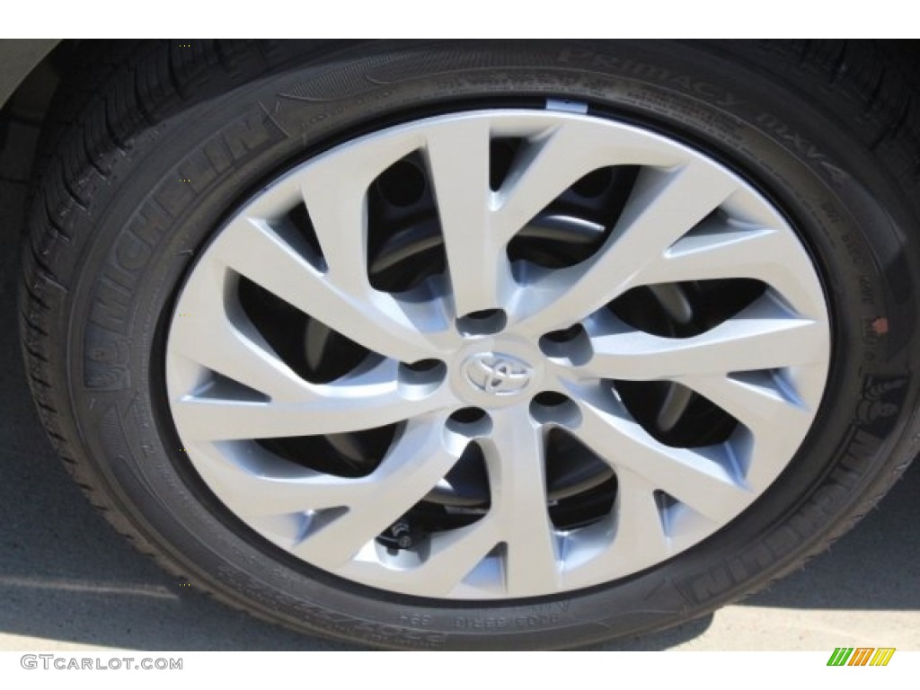 2019 Corolla LE - Black Sand Pearl / Black photo #4