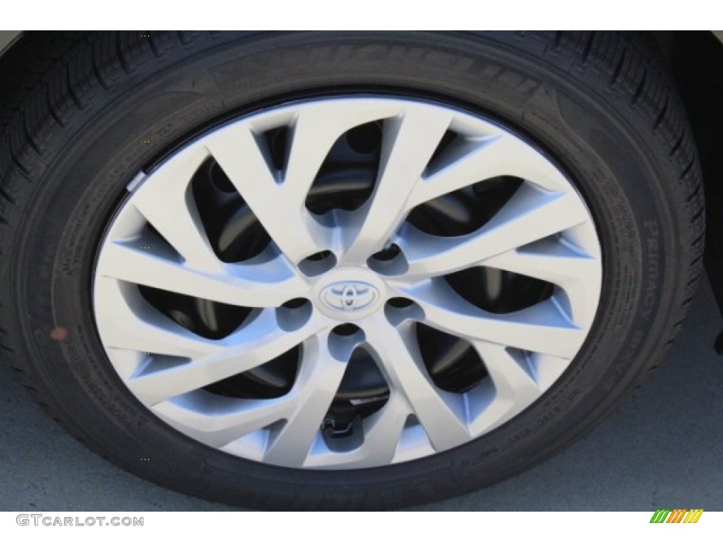 2019 Corolla LE - Black Sand Pearl / Black photo #10