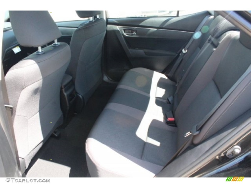 2019 Corolla LE - Black Sand Pearl / Black photo #22