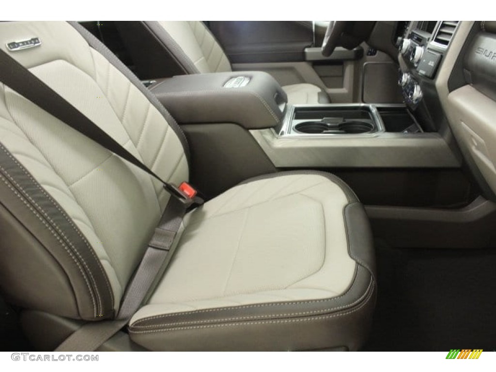 2019 Ford F250 Super Duty Limited Crew Cab 4x4 Front Seat Photo #129174668