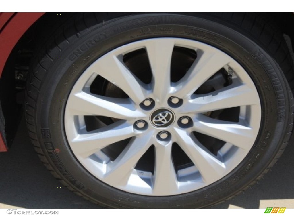 2018 Camry LE - Ruby Flare Pearl / Black photo #5