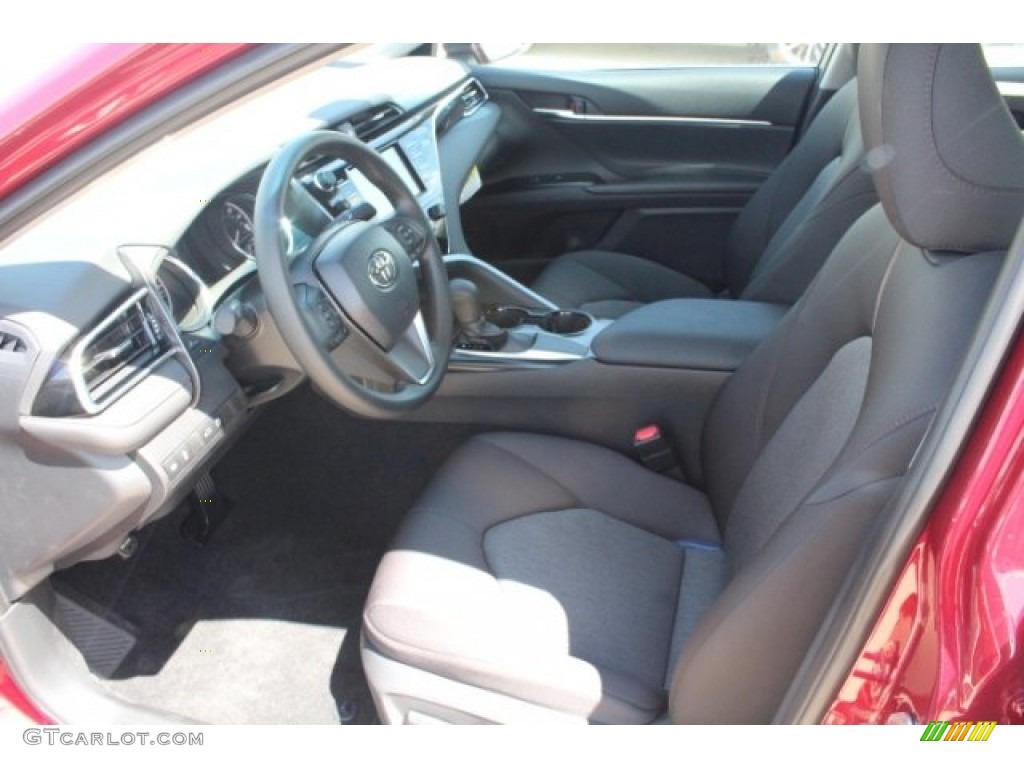 2018 Camry LE - Ruby Flare Pearl / Black photo #14