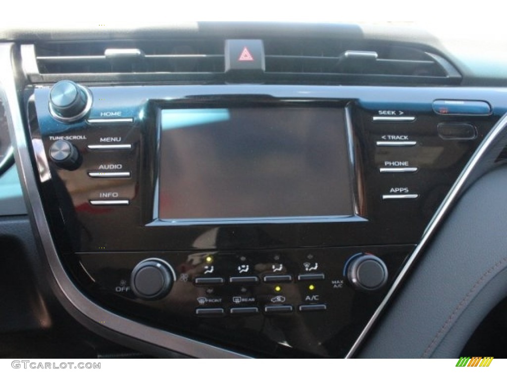 2018 Camry LE - Ruby Flare Pearl / Black photo #16