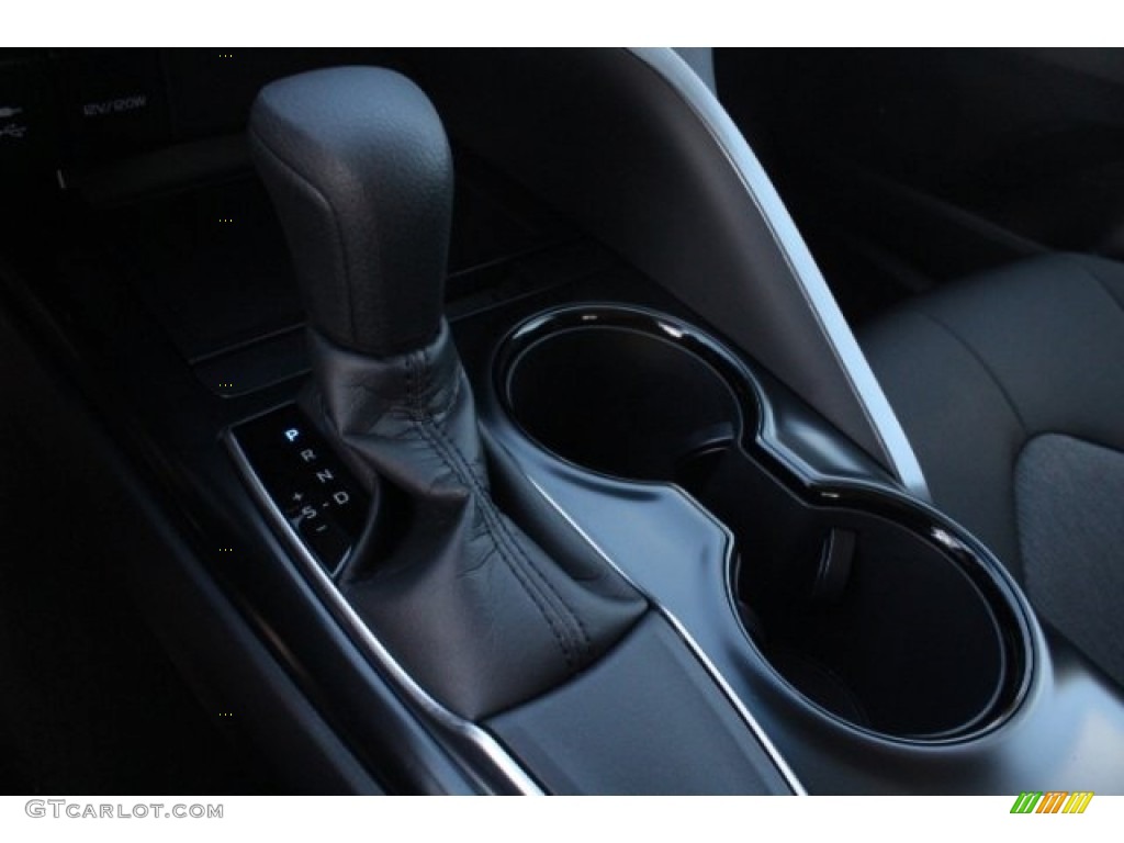 2018 Camry LE - Ruby Flare Pearl / Black photo #17