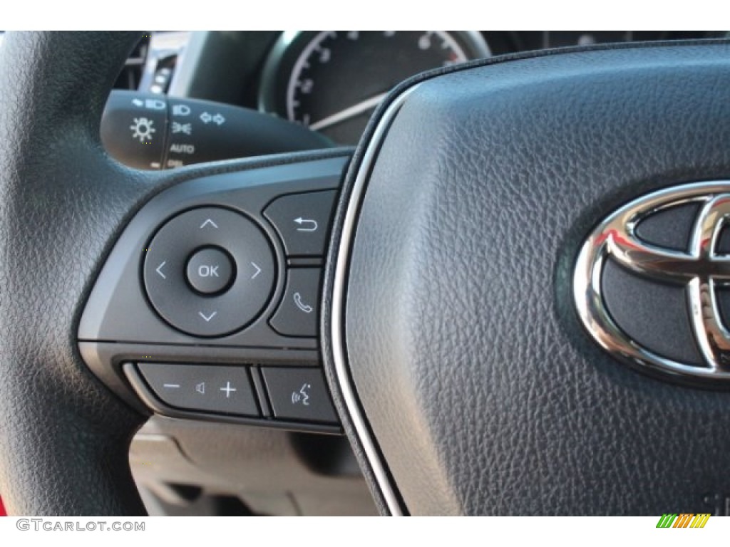 2018 Camry LE - Ruby Flare Pearl / Black photo #18