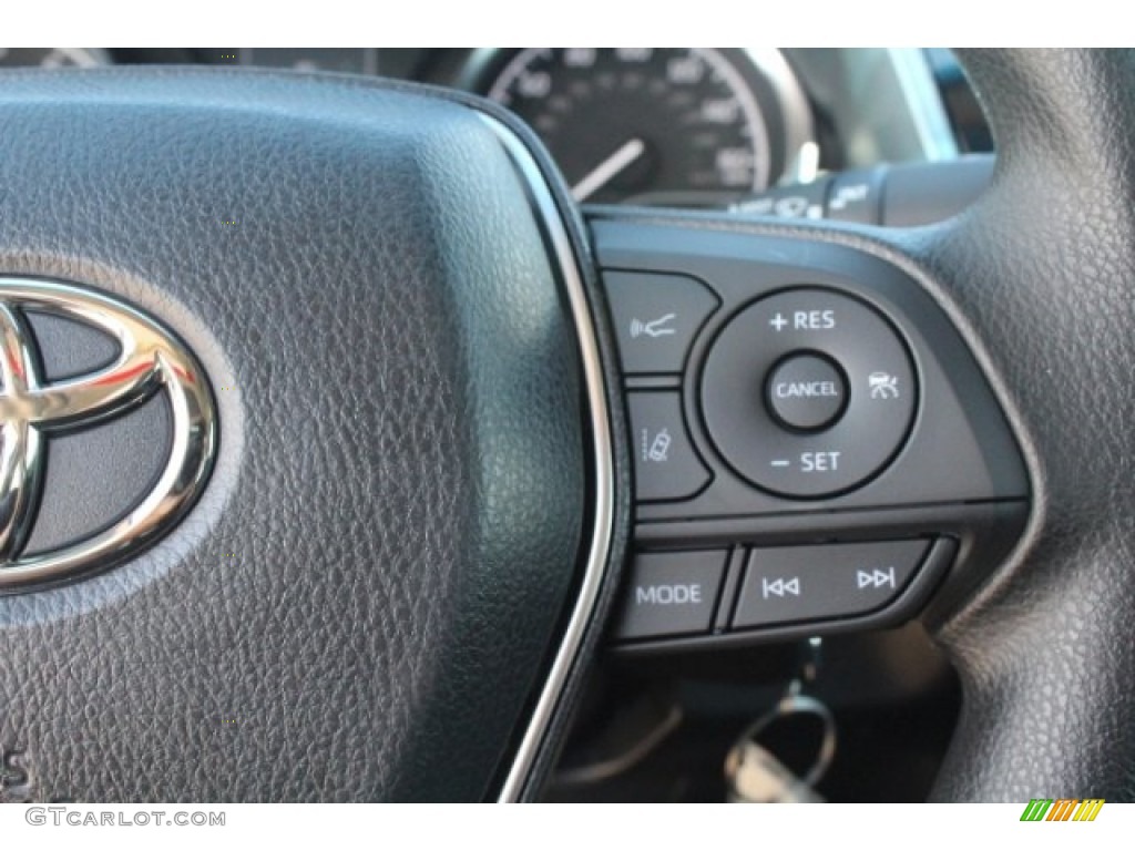 2018 Camry LE - Ruby Flare Pearl / Black photo #19