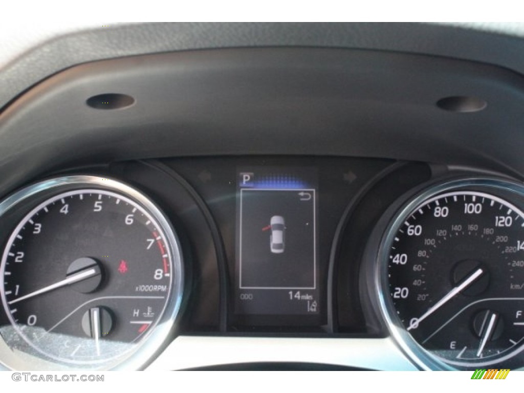 2018 Camry LE - Ruby Flare Pearl / Black photo #20