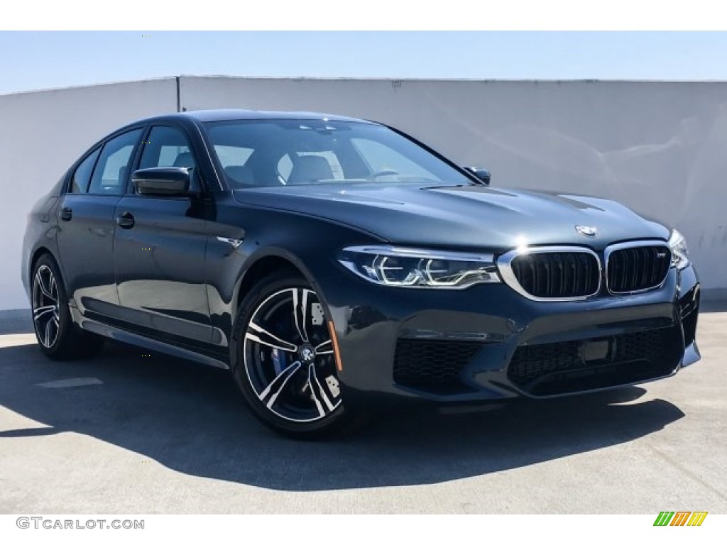 Singapore Gray Metallic 2019 BMW M5 Sedan Exterior Photo #129175994