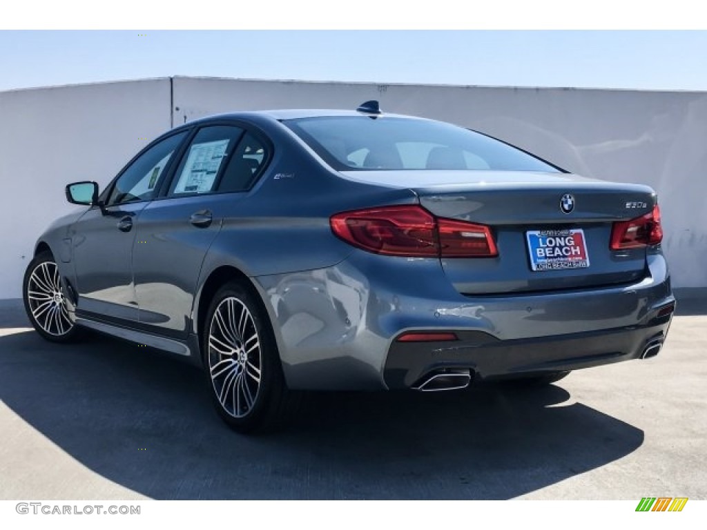 2019 5 Series 530e iPerformance Sedan - Bluestone Metallic / Cognac photo #2