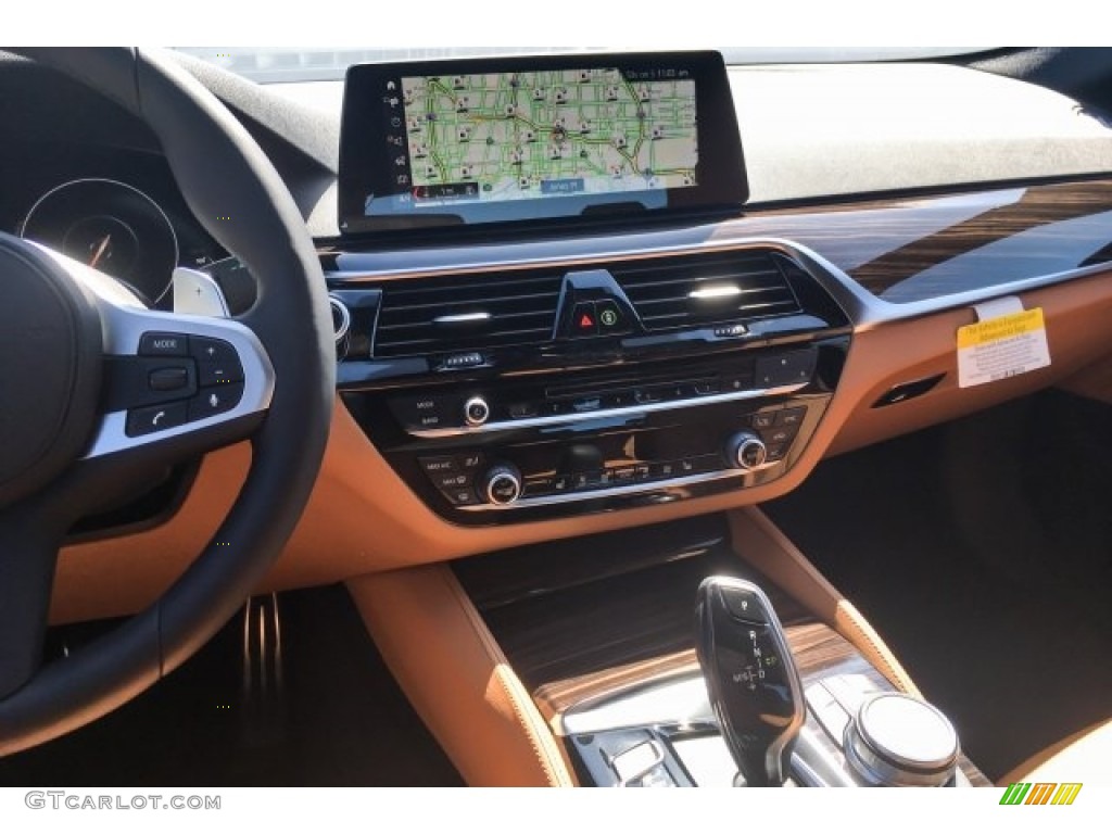 2019 5 Series 530e iPerformance Sedan - Bluestone Metallic / Cognac photo #6