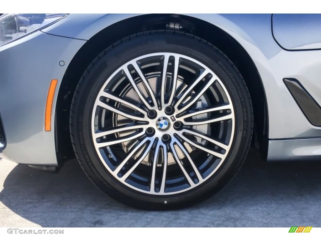 2019 5 Series 530e iPerformance Sedan - Bluestone Metallic / Cognac photo #9