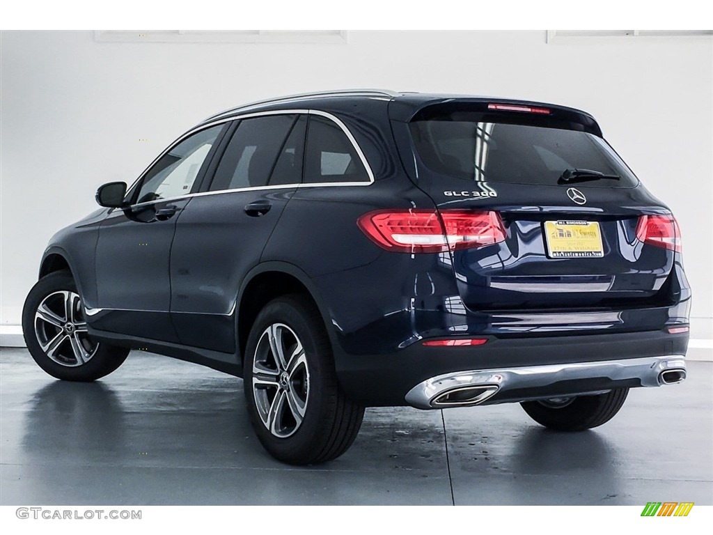 2019 GLC 300 - Lunar Blue Metallic / Silk Beige/Black photo #2