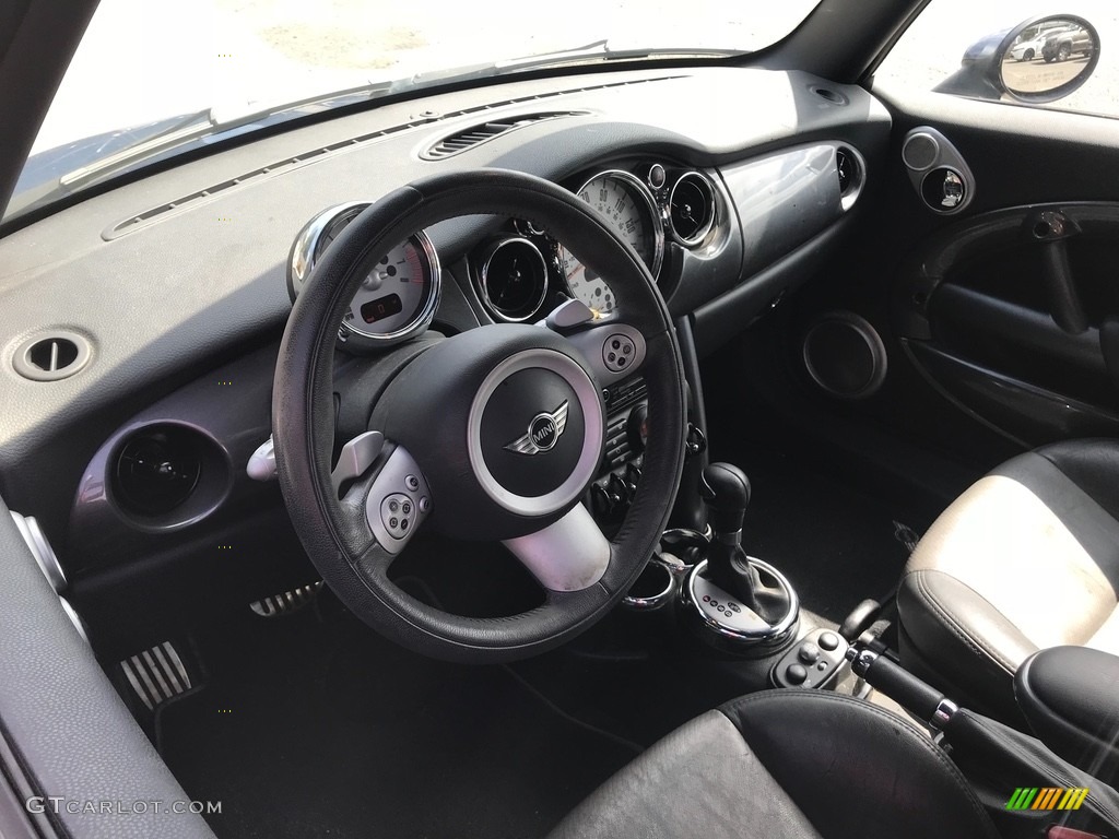 2005 Cooper S Convertible - Hyper Blue Metallic / Space Grey/Panther Black photo #9