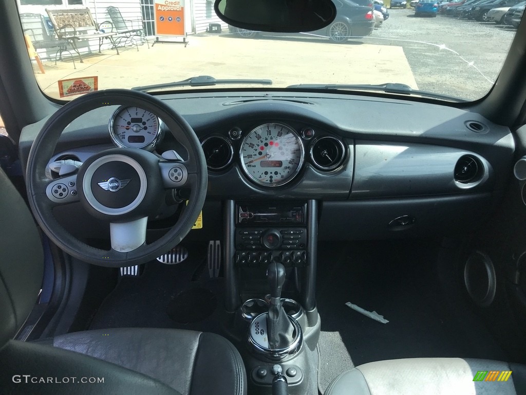2005 Cooper S Convertible - Hyper Blue Metallic / Space Grey/Panther Black photo #10